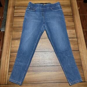 Luxe Denim 4 Way Stretch Pull On Jeggings - Size Large (14-16)